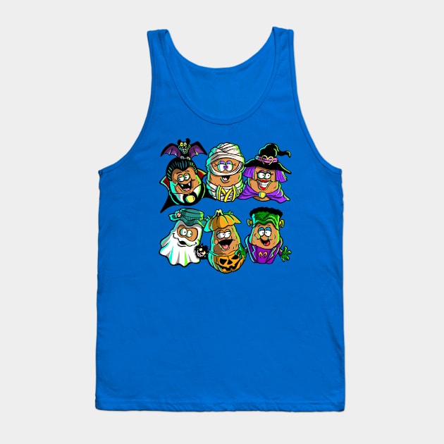 Halloween Nuggets Tank Top by Iggycrypt